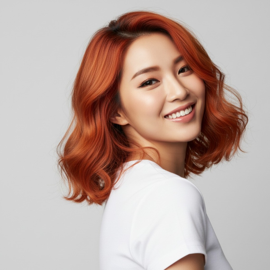 오렌지 웨이브 미디엄 (Orange Wave Medium)