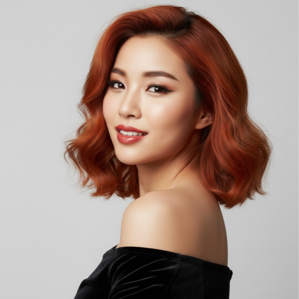 딥 오렌지 세미웨이브 (Deep Orange Semi-Wave)